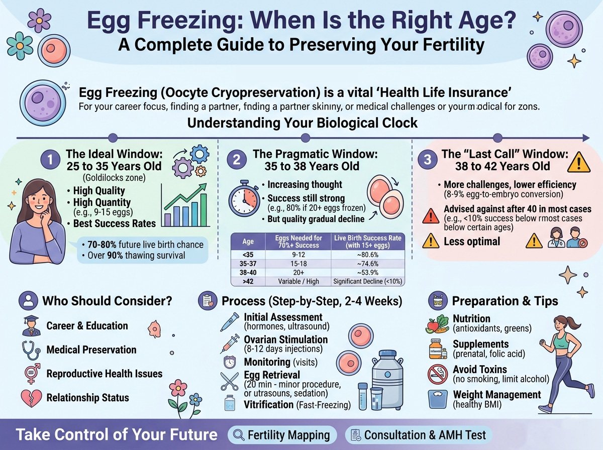 Egg Freezing: When Is the Right Age?
