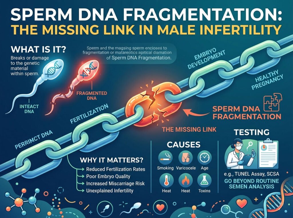 Sperm DNA Fragmentation: The Missing Link in Male Infertility