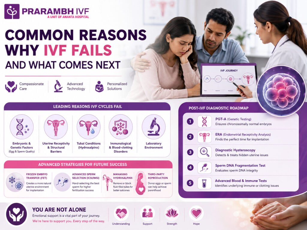 Common Reasons Why IVF Fails and What Comes Next