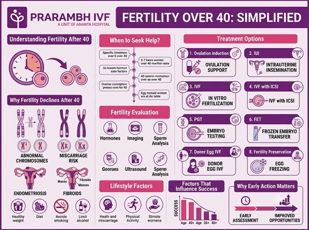 Fertility Treatment Options for Women Over 40