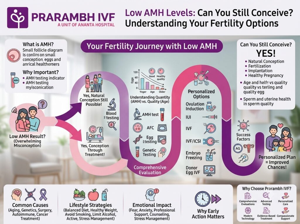 Low AMH Levels: Can You Still Conceive?