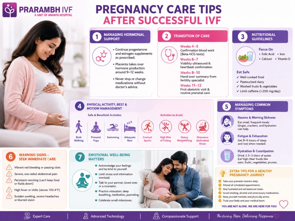 Pregnancy Care Tips After Successful IVF