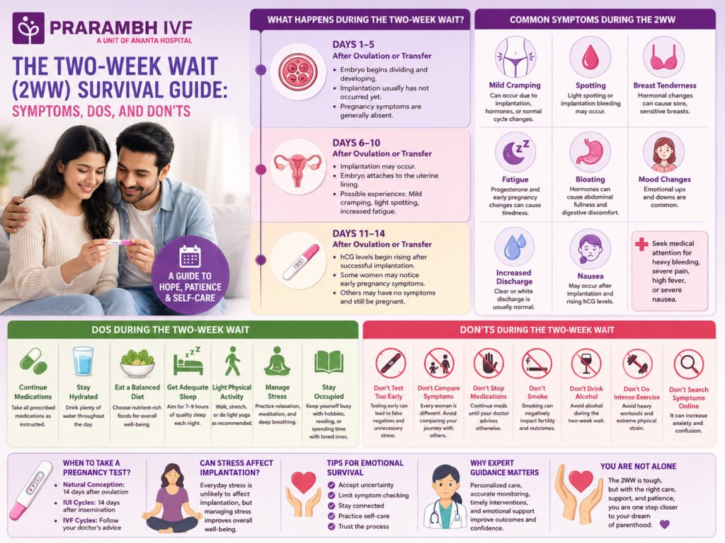 The Two-Week Wait (2WW) Survival Guide: Symptoms, Dos, and Don’ts