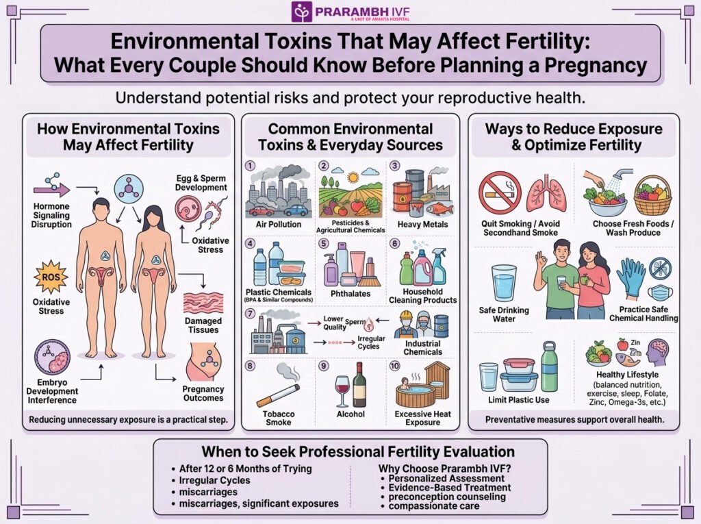 Environmental Toxins That May Affect Fertility