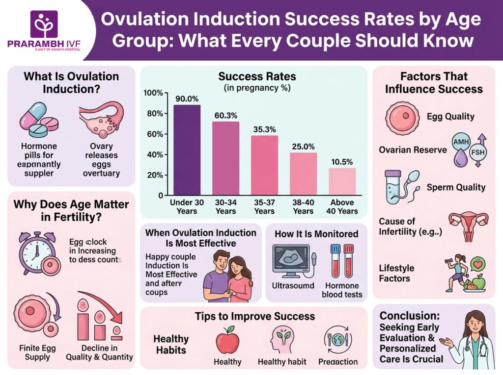 Ovulation Induction Success Rates by Age Group