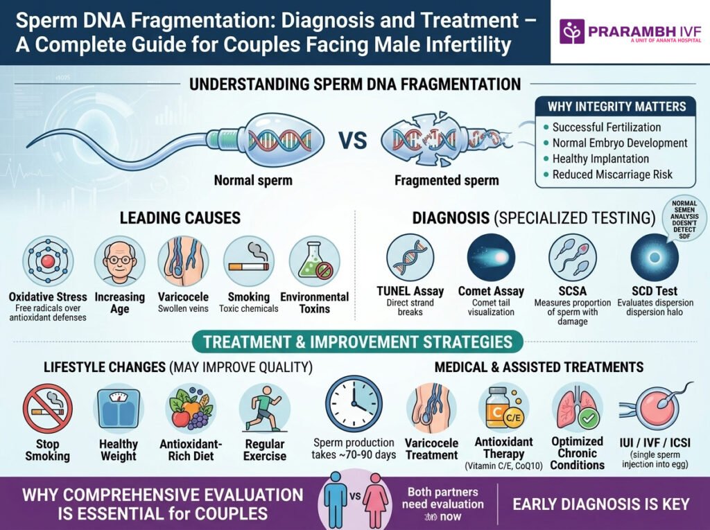 Sperm DNA Fragmentation: Diagnosis and Treatment