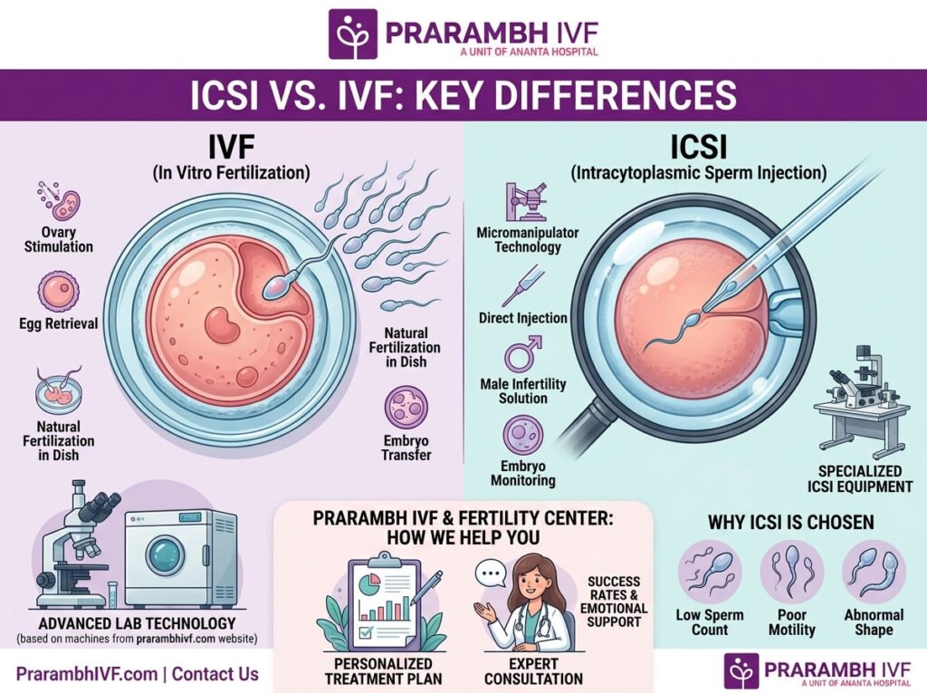 ICSI vs IVF: Understanding the Difference