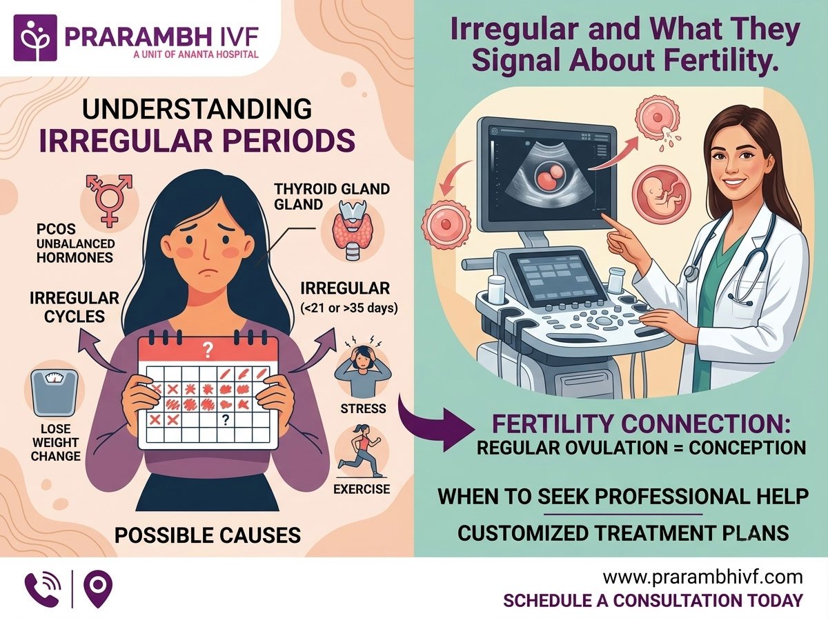 Irregular Periods and What They Signal About Fertility