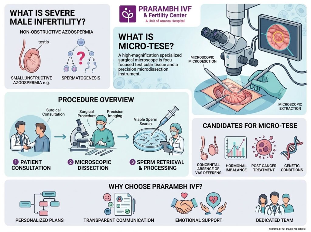 Micro-TESE for Severe Male Infertility: A Patient Guide
