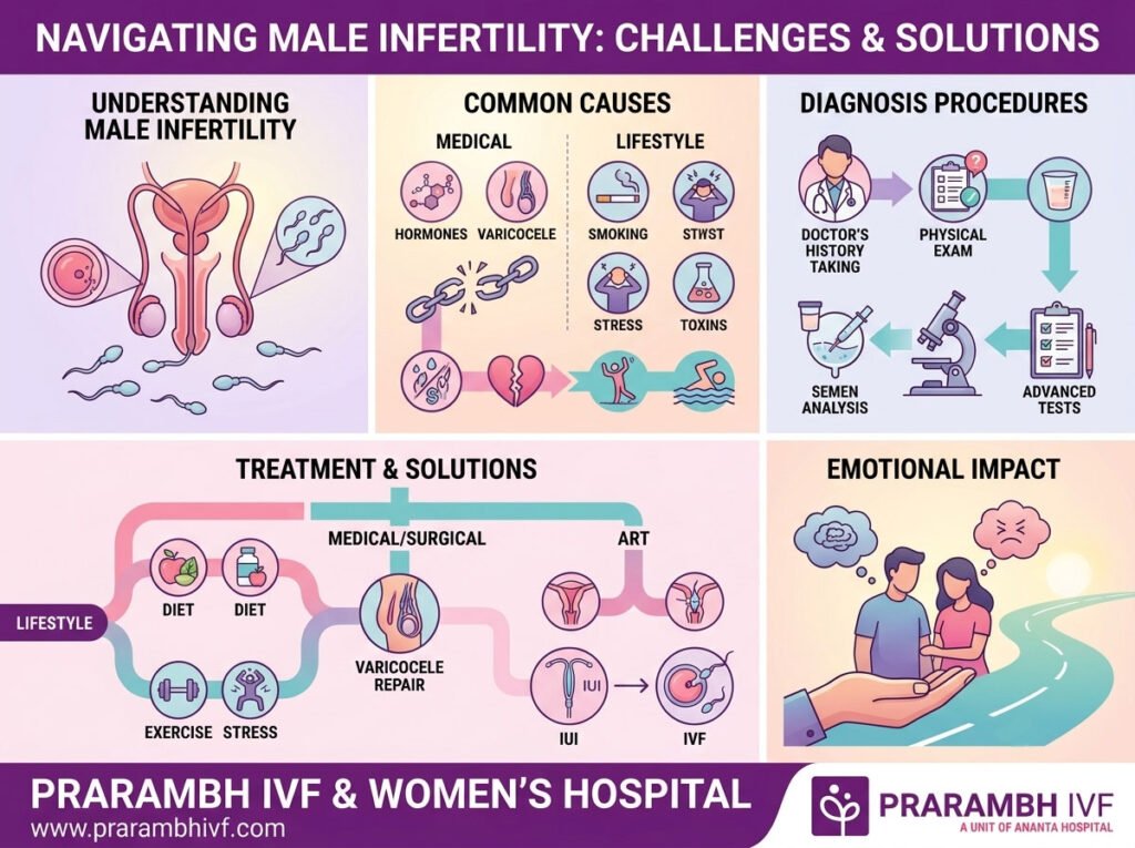Navigating Male Infertility: Understanding the Challenges and Solutions
