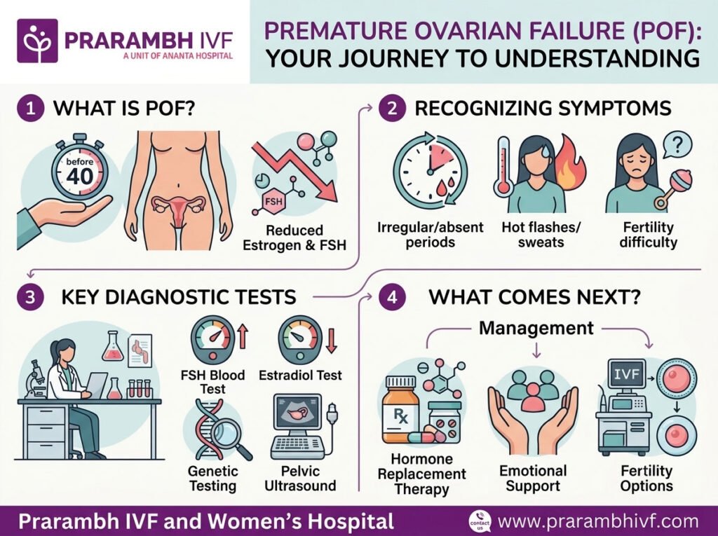 Premature Ovarian Failure: Diagnosis, Tests and What Comes Next