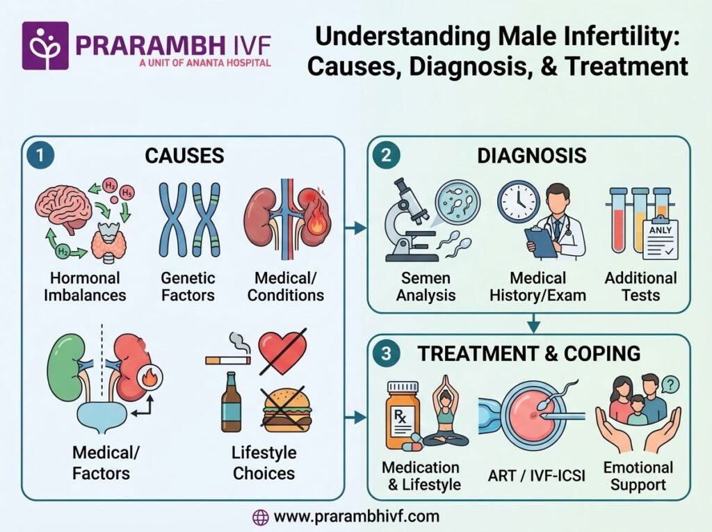 Understanding Male Infertility: Causes, Diagnosis, and Treatment Options