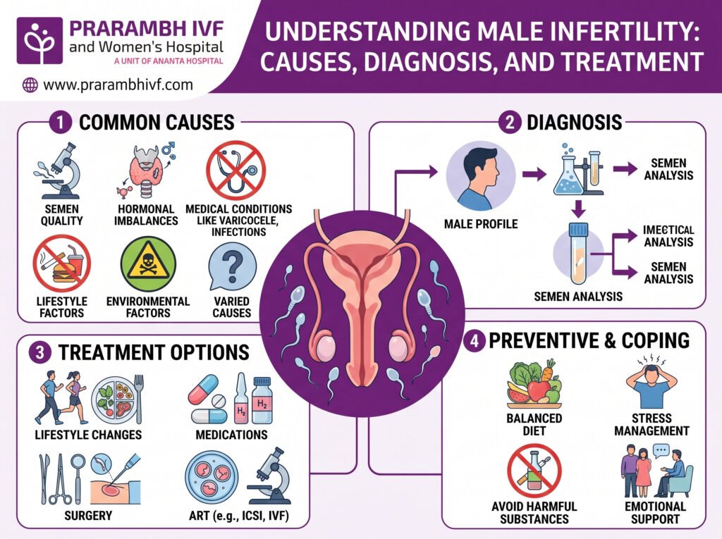 Understanding Male Infertility: Causes, Diagnosis, and Treatment Options