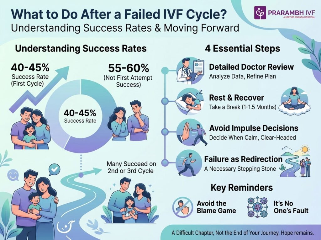 What to Do After a Failed IVF Cycle