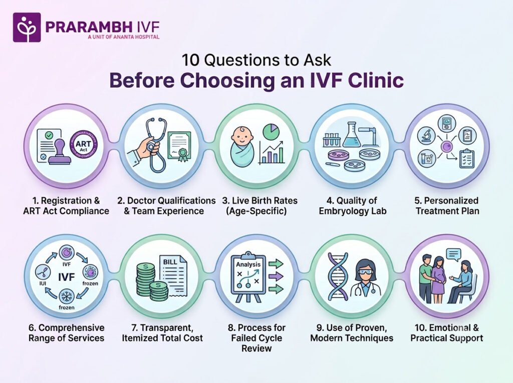 Best IVF Clinic Checklist: 10 Questions to Ask Before You Choose