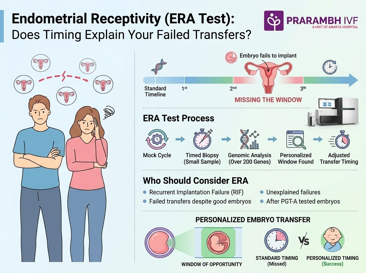 Endometrial Receptivity (ERA Test): Does Timing Explain Your Failed Transfers?