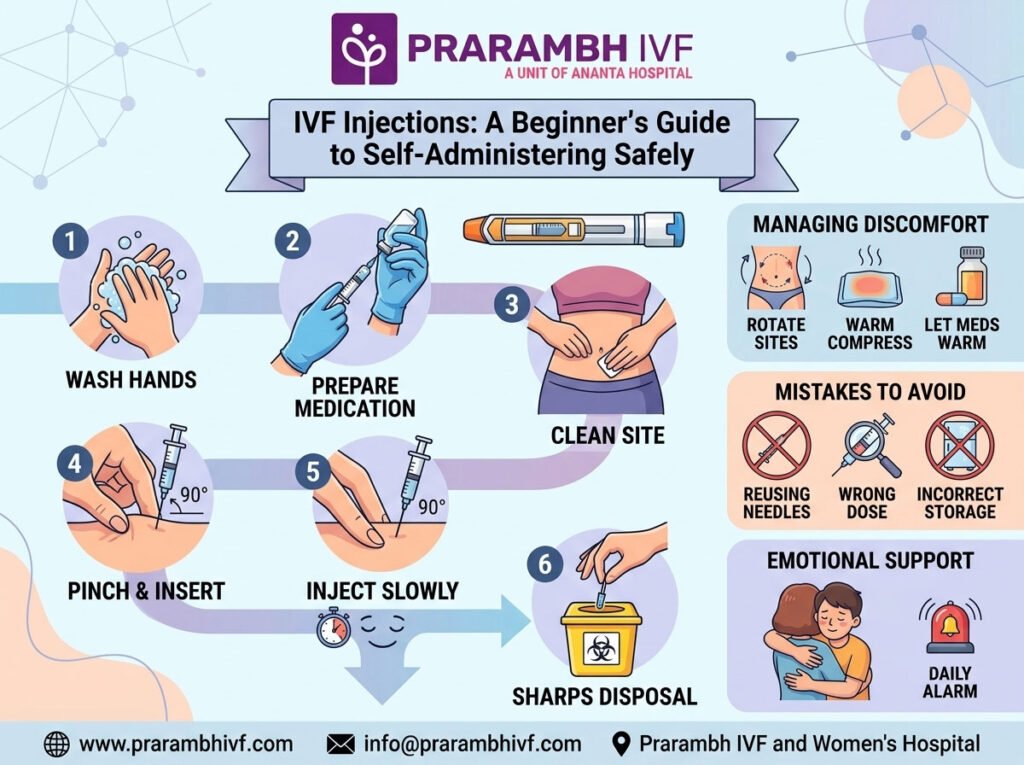 IVF Injections: A Beginner's Guide to Self-Administering Safely