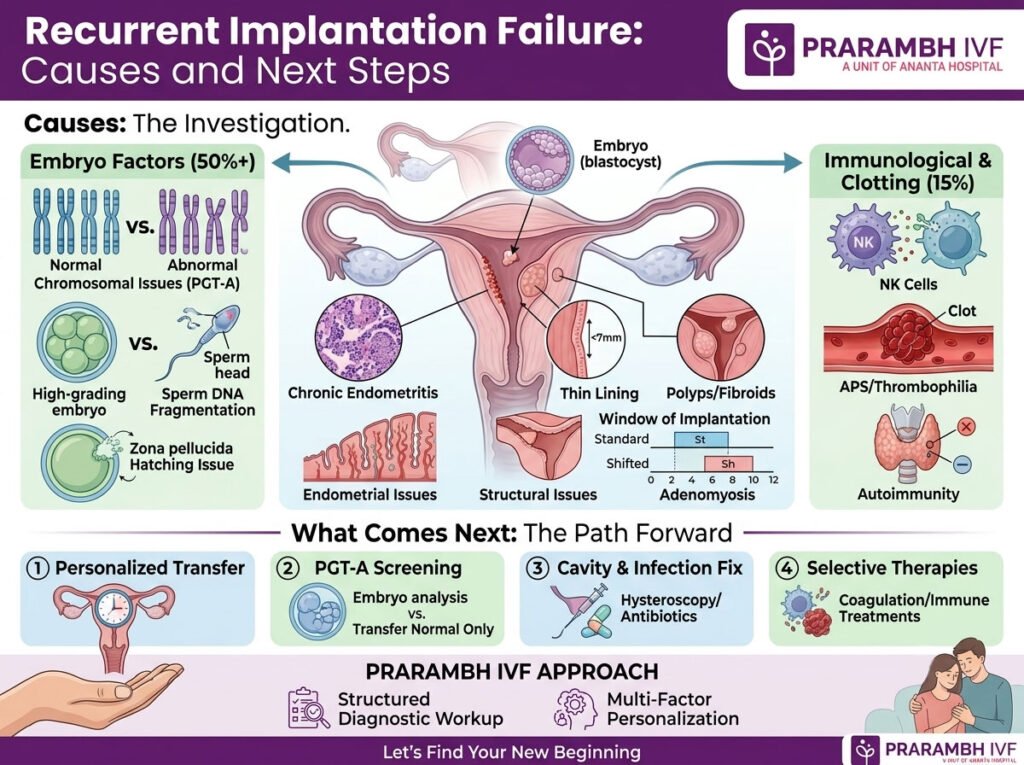 Recurrent Implantation Failure: Causes and What Comes Next