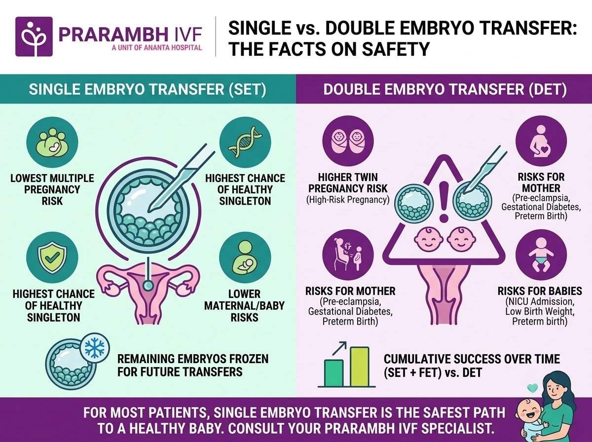 Single vs. Double Embryo Transfer: Which Is Actually Safer?