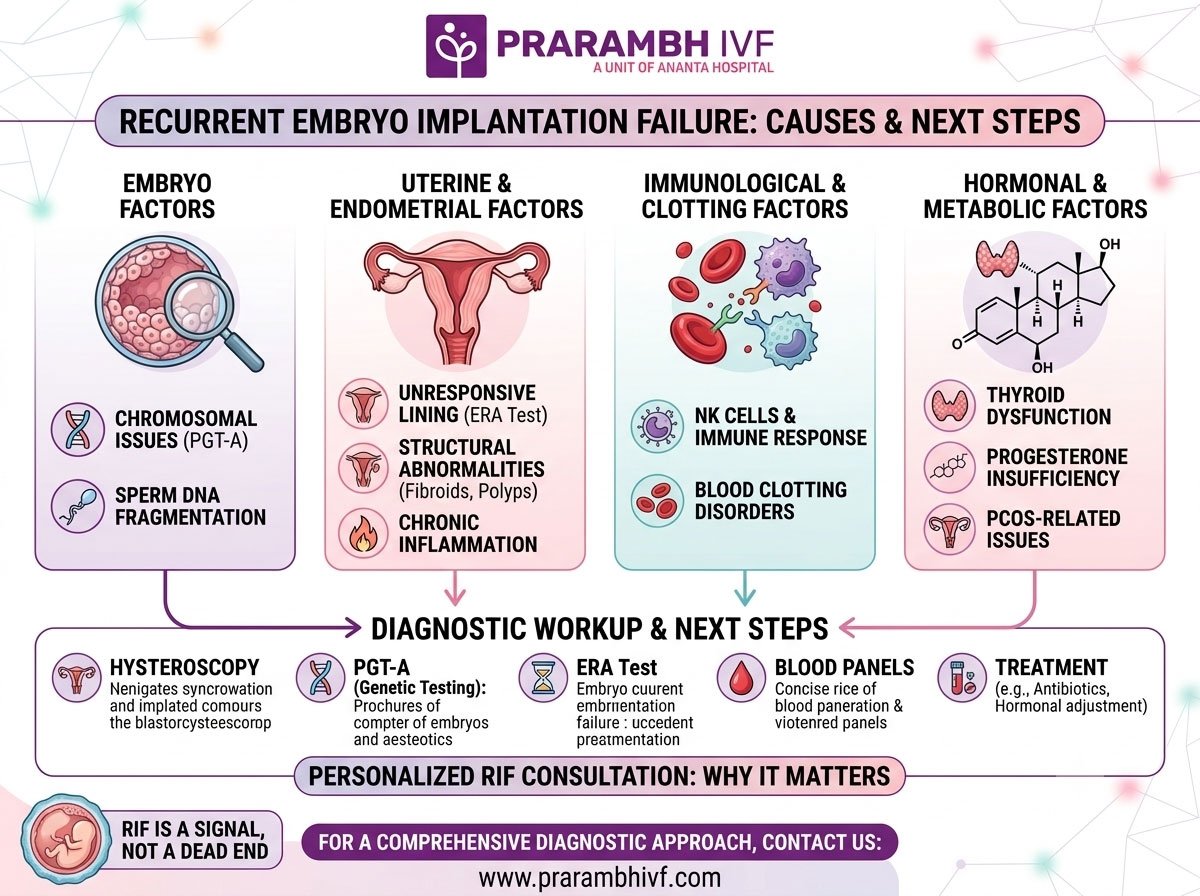 Recurrent Embryo Implantation Failure: Causes and Next Steps