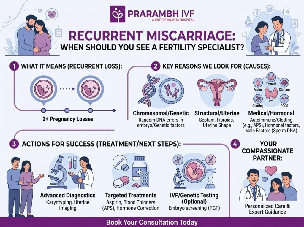 Recurrent Miscarriage: When Should You See a Fertility Specialist?