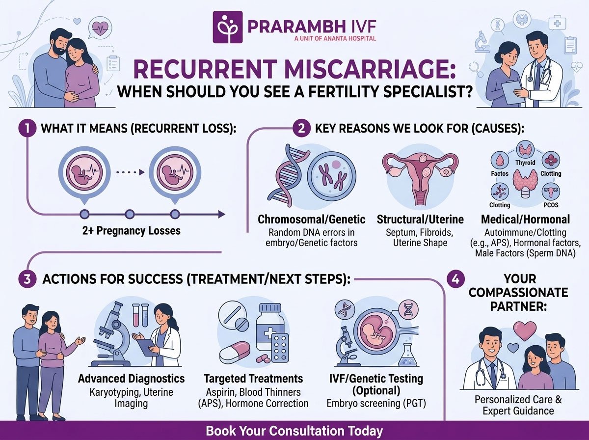 Recurrent Miscarriage: When Should You See a Fertility Specialist?